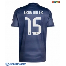 Fotballdrakt Herre Real Madrid Arda Guler #15 Bortedrakt 2025-26 Kortermet